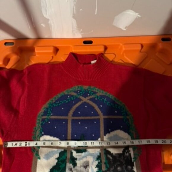 VINTAGE Christmas Sweater Tabi International Size Medium - Picture 3 of 5